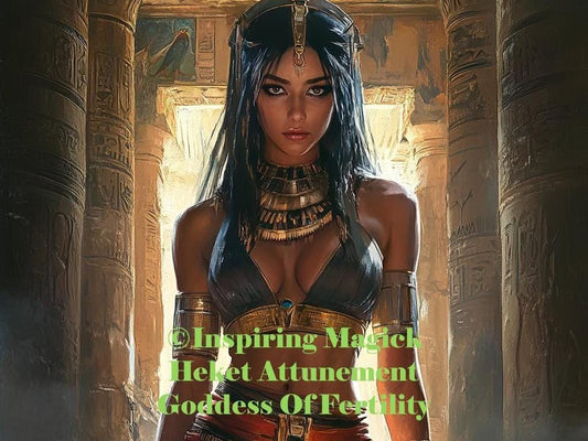 Heket Attunement Egyptian Goddess Of Fertility