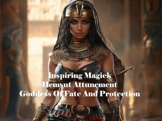 Hemsut Attunement Egyptian Goddess Of Fate And Protection