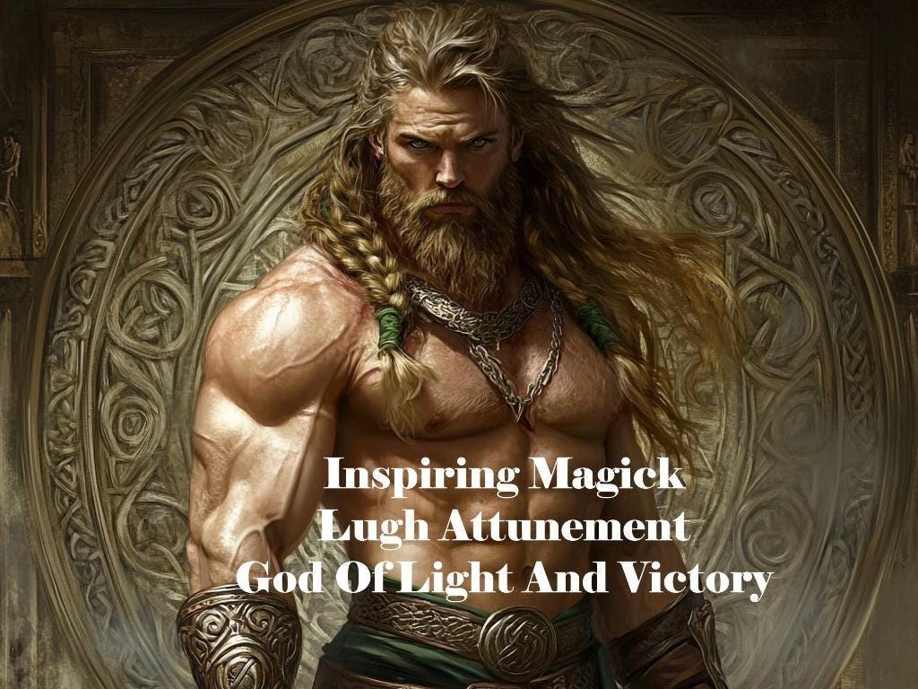 Lugh Attunement Celtic God Of Victory Conjuring Initiation Spirit Guide Spirit Companion