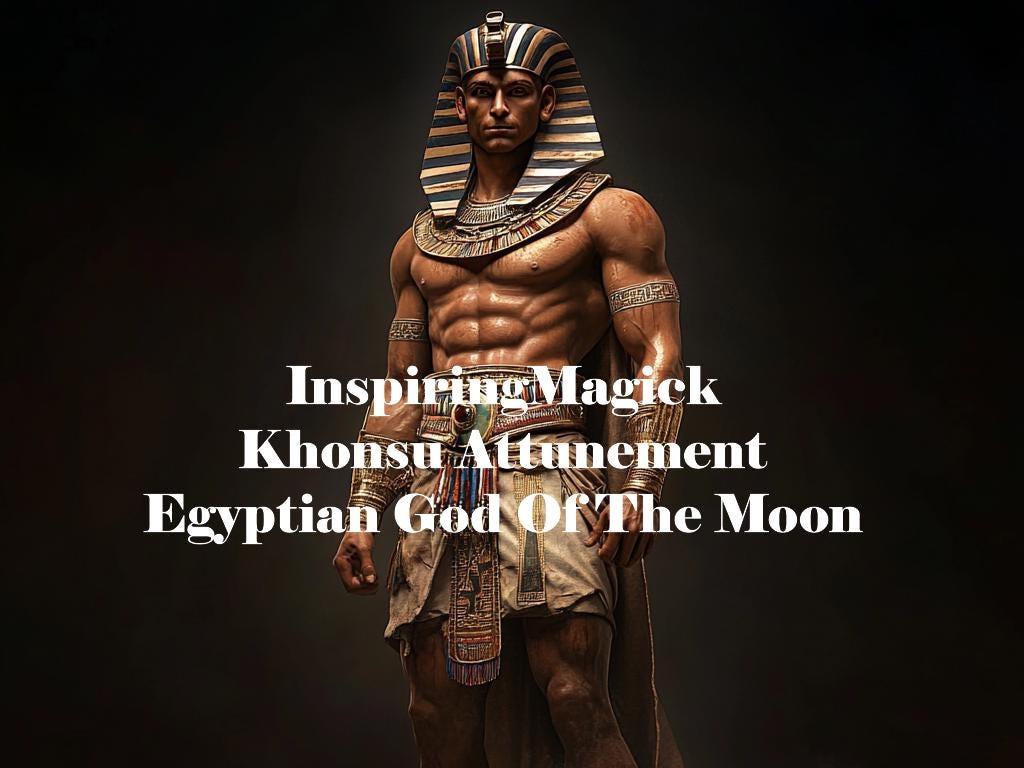 Khonsu Attunement Egyptian God Of The Moon Time And Youth