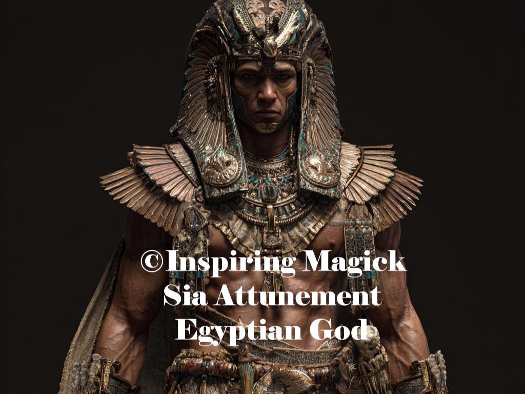 Sia Attunement Egyptian God Of Perception Understanding Wisdom PDF Delivery