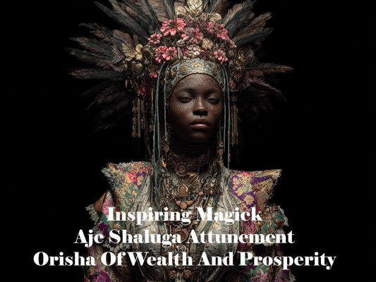 Aje Shaluga Attunement Orisha Of Wealth And Prosperity PDF Delivery