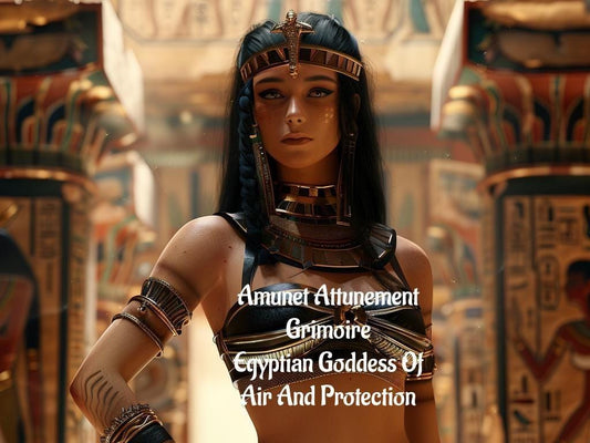 Amunet Attunement Egyptian Goddess Of Air And Protection Grimoire PDF Delivery