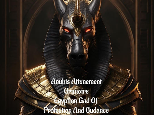 Anubis Attunement. Egyptian God Of protection And Guidance Grimoire PDF Delivery