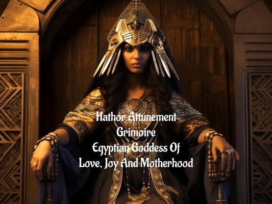 Hathor Attunement Egyptian Goddess Of Love Joy And Motherhood Grimoire