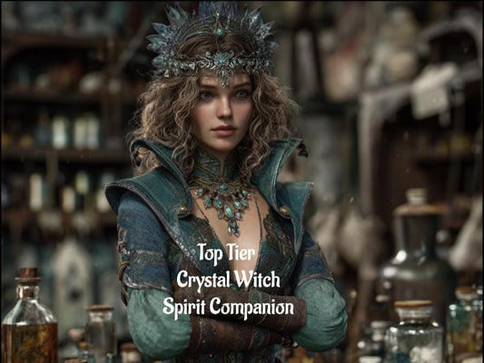 Crystal Witch Spirit Guide Conjuring Top Tier Digital Service.