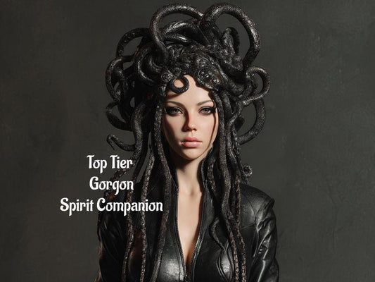 Gorgon Spirit Companion Top Tier Conjuring. Discernment of Truth. Protection. Dark Magick