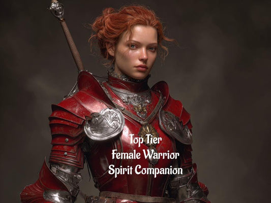 Female Warrior Spirit Companion: Top Tier Conjuring Digital Service