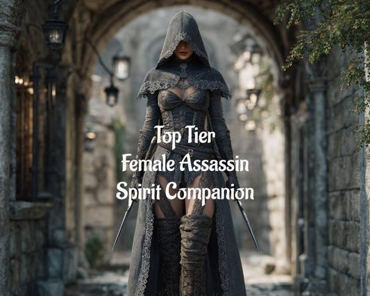 Female Assassin Spirit Guide Spirit Companion Conjuring. Protection Justice Top Tier