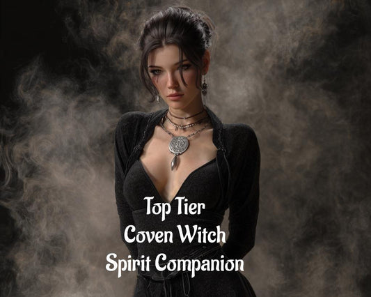 Coven Witch Spirit Guide and Companion. Conjuring Top Tier Digital Service