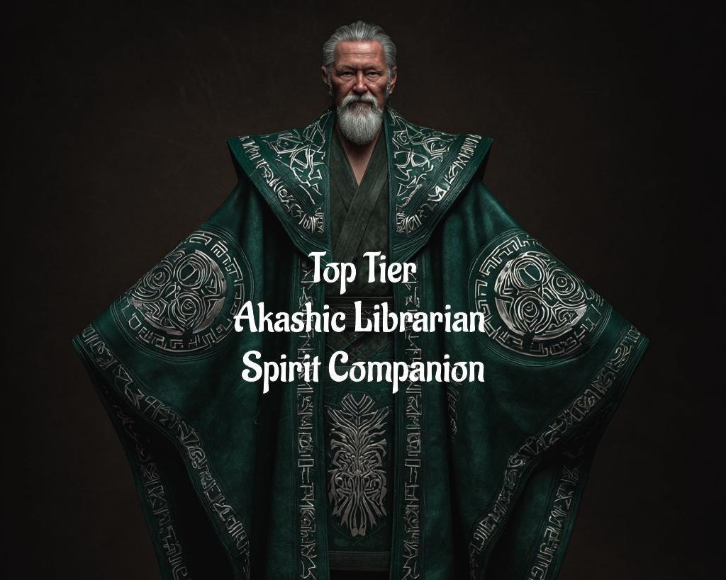 Akashic Librarian Spirit Companion Digital Delivery