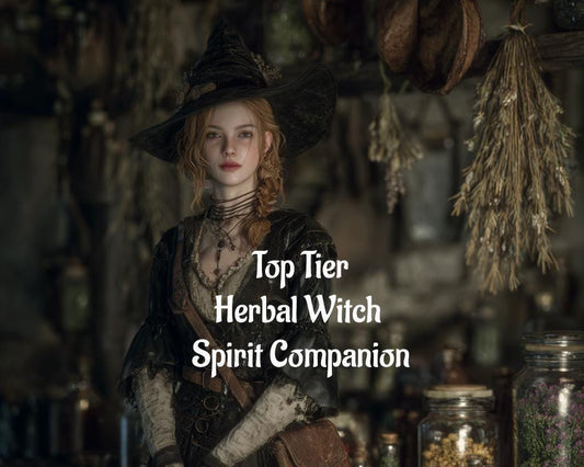 Herbal Witch Spirit Companion Top Tier (Digital Service)
