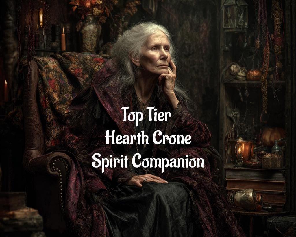 Hearth Crone Top Tier Spirit Companion Conjuring (Digital Service)