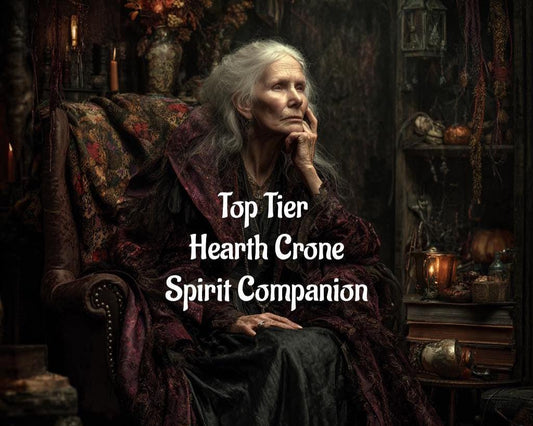 Hearth Crone Top Tier Spirit Companion Conjuring (Digital Service)