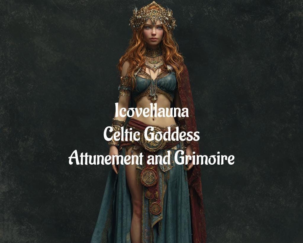 Icovellauna Celtic Goddess Attunement and Grimoire