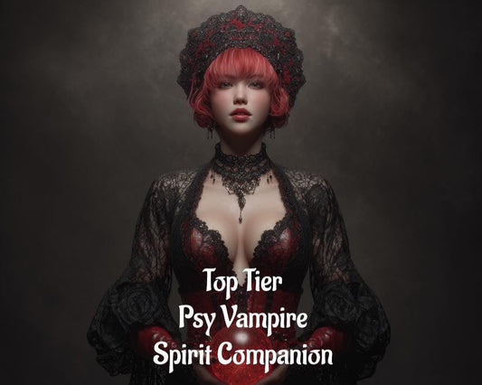 Female Psy Vampire Spirit Guide: Top Tier Conjuring Remote Binding (Digital Service)