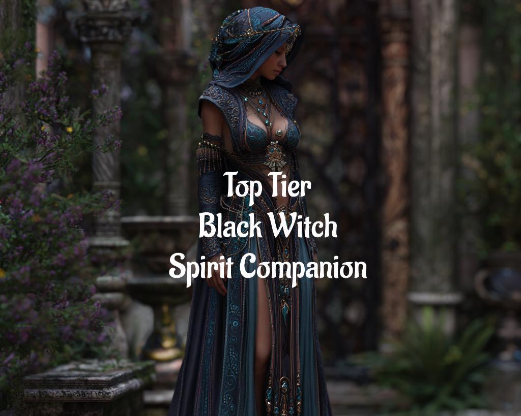 Black Witch Spirit Companion Top Tier Conjuring Binding