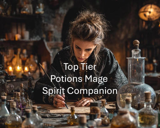 Powerful Female Potions Mage Spirit Guide: Remote Binding (Digital PDF)