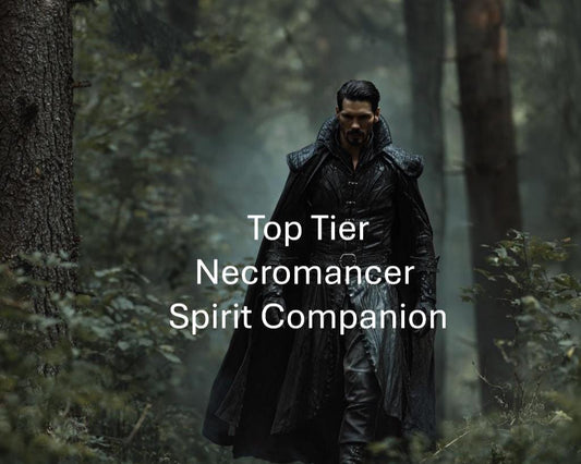 Male Necromancer Mage Spirit Guide And Companion Conjuring Remote Binding
