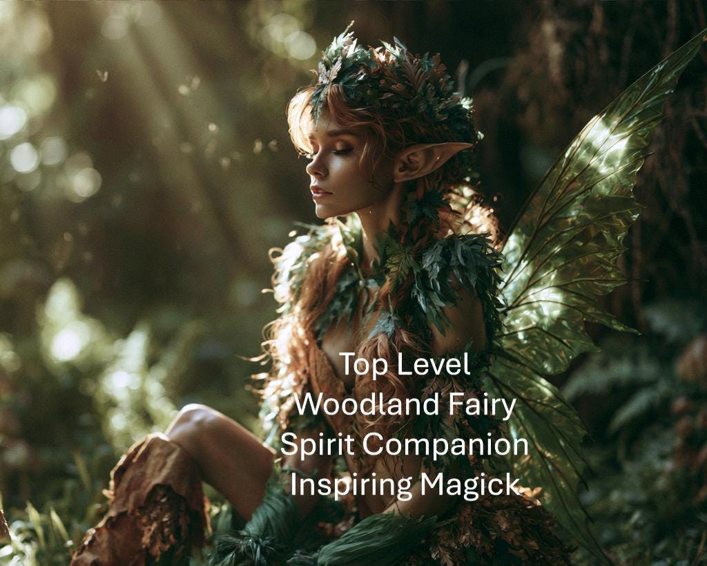 Woodland Fairy Spirit Companion Remote Binding Nature Fae