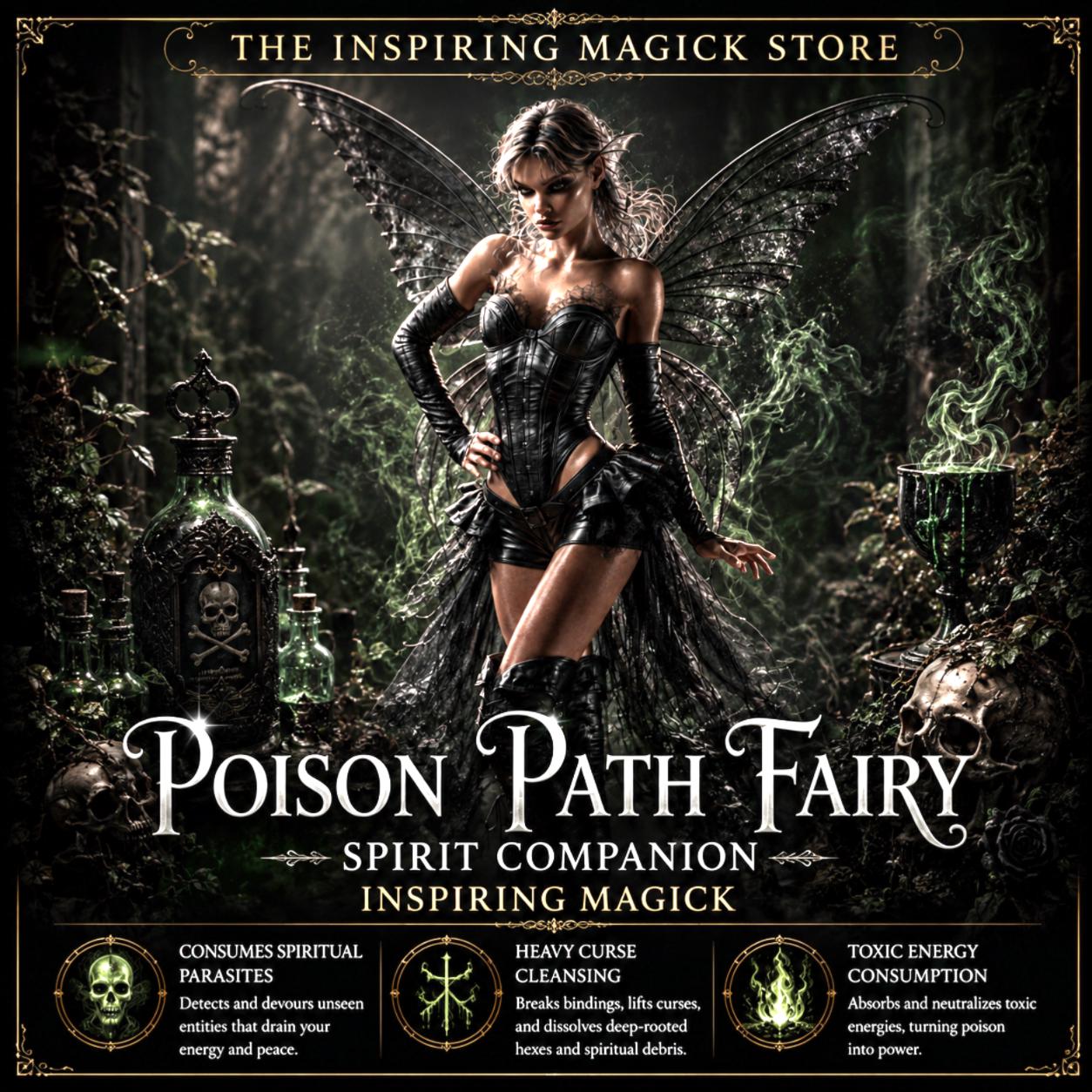 Poison Path  Fairy Spirit Companion Remote Conjuring