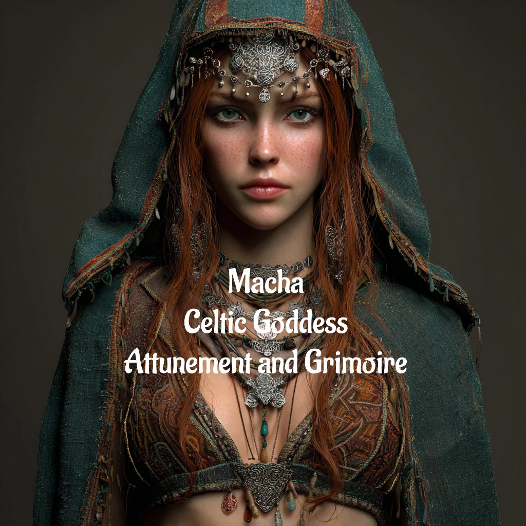 Macha Celtic Goddess Attunement And Grimoire