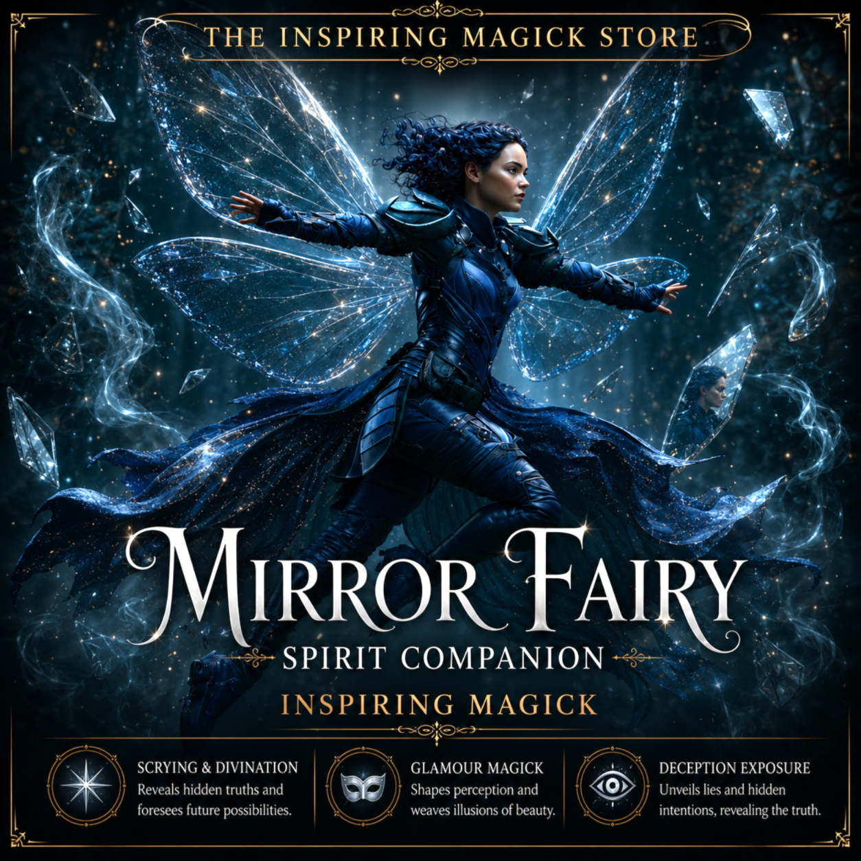 Mirror Fairy Spirit Companion Conjuring PDF Delivery