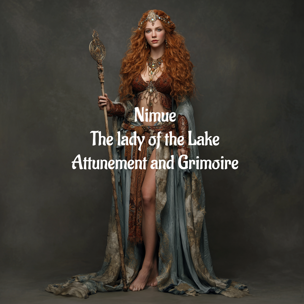 Nimue The Lady of the Lake Attunement and Grimoire