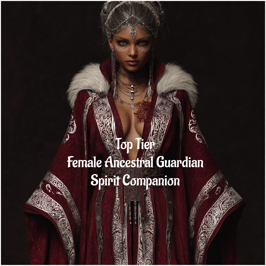 Top Tier Female Ancestral Guardian Spirit Companion Distance Binding PDF Delivery