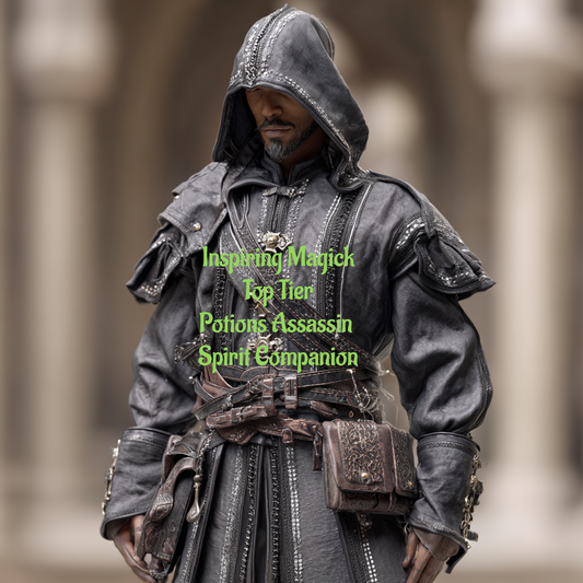 Male Potions Assassin Spirit Companion. Top Tier Distance Binding Conjuring