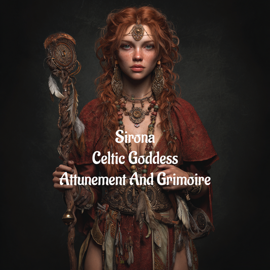 Sirona Celtic Goddess Attunement And Grimoire Digital Service